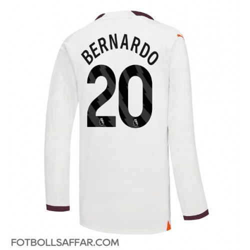Manchester City Bernardo Silva #20 Bortatröja 2023-24 Långärmad